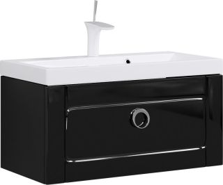 Тумба под раковину Aqwella Инфинити 80 Inf.01.08/001/BLK