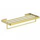 Полка для полотенец  Wonzon & Woghand Lotte WW-8381A-BG брашированное золото