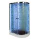 Душевая кабина Deto ЕМ1511 L LED 110х80х220 см