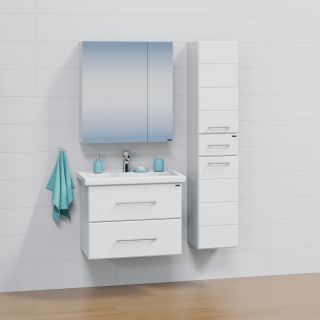 Подвесная тумба под раковину Санта Омега 207038 70 см белый