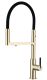 Смеситель для кухни Paulmark Tornado To213402-G золото