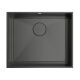Мойка кухонная Omoikiri Kasen 53-GM воронёная сталь