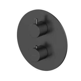 Внешняя часть смесителя на 2 потребителя WHITECROSS 2-Y1236GM оружейная сталь