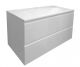 Подвесная тумба под раковину Эстет Malta ФР-00007059 100см два ящика белый