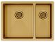 Мойка кухонная Paulmark Gerberg PM225944-BGL левая брашированное золото