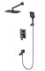 Душевой комплект Wonzon & Woghand Fit WW-88939009A-BGM тёмный графит