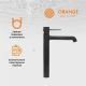 Смеситель для раковины Orange Karl M05-121b черный