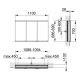 Зеркальный шкаф Keuco Royal Modular 800300110000000 110 см