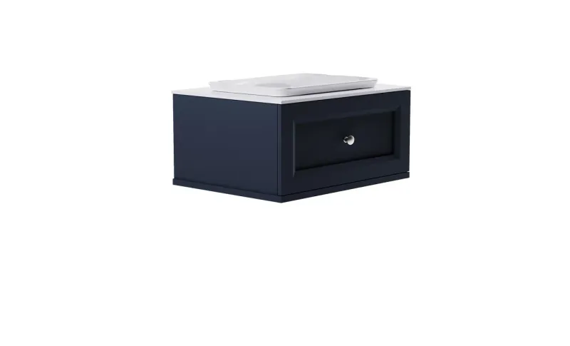 Тумба с раковиной Astra-Form Классик 4631177714023 70 см серый матовый