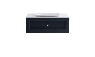 Тумба с раковиной Astra-Form Классик 4631177714146 90 см серый матовый