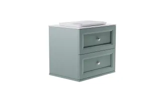 Тумба с раковиной Astra-Form Классик 4631177714283 80 см зелёный матовый