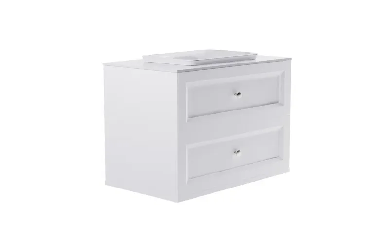 Тумба с раковиной Astra-Form Классик 4631177714450 100 см белый матовый