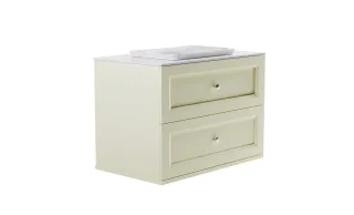 Тумба с раковиной Astra-Form Классик 4631177714375 90 см бежевый матовый