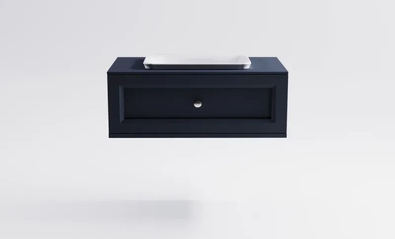 Тумба с раковиной Astra-Form Классик 4631177715648 100 см серый матовый