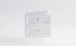 Тумба с раковиной Astra-Form Классик 4631177715778 80 см белый матовый