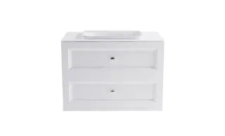 Тумба с раковиной Astra-Form Классик 4631177715891 100 см белый матовый