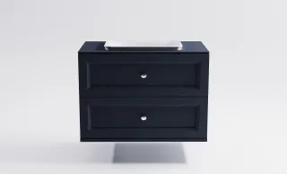 Тумба с раковиной Astra-Form Классик 4631177715884 100 см серый матовый