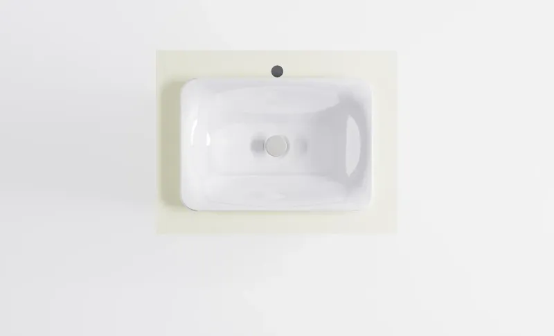 Тумба с раковиной Astra-Form Классик 4631177715457 70 см бежевый матовый