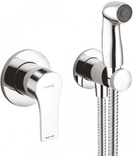 Гигиенический душ со смесителем Kludi Zenta SL хром 489990565