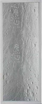 Шторка для ванны BAS Мальта, Бриз 75 см боковая часть (пластик "Вотер")