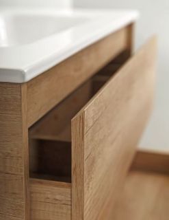 Тумба под раковину BelBagno подвесная 60x50см Rovere Nebrasca Nature KRAFT-600-2C-SO-RNN