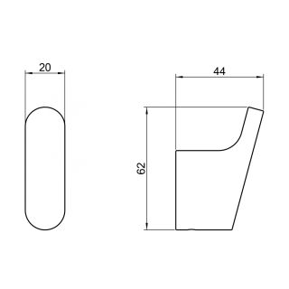 Крючок Timo Luiro 18411/18 чёрное золото