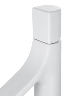 Смеситель для раковины Wonzon & Woghand The One WW-H010-MW белый матовый