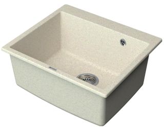 Мойка кухонная Point Бинга PN3003BG 60 см светло-бежевый