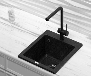 Мойка кухонная Point Динара PN3004GR 42 см графит