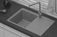 Мойка кухонная Point Лаура PN3005AL 78 см серый