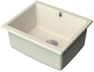 Мойка кухонная Point Сидли PN3007BG 55 см светло-бежевый