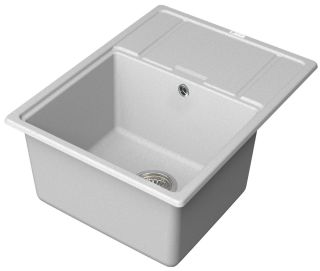 Мойка кухонная Point Стил PN3009W 65 см белый