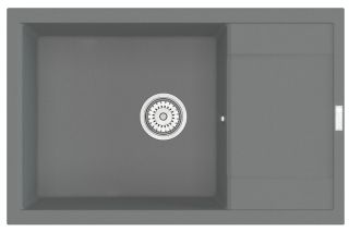 Мойка кухонная Point Велета PN3002AL 78 см серый