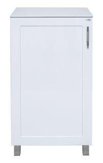 Напольная тумба для ванной Misty Купер 50см левая белый
