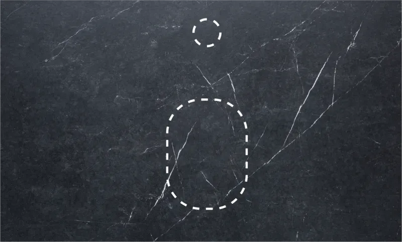 Столешница La Fenice Granite FNC-VS03-TER-80 80 см