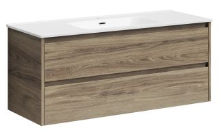 Подвесная тумба под раковину Sancos Libra LB120-1ECH 120см дуб чарльстон