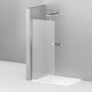 Душевая перегородка CEZARES LIBERTA-L-1-90-120-C-Cr кронштейн 120см