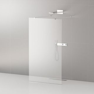 Душевая перегородка CEZARES LIBERTA-L-2-90-120-C-NERO кронштейн 120 см