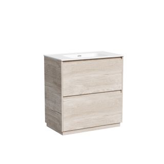 Тумба напольная под раковину Sancos Libra Floor LB80FEG 80 см дуб галифакс натуральный