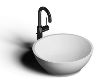 Раковина накладная by Deonria Linda 41см белый