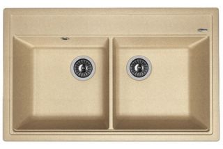 Кухонная мойка Florentina Липси 820 песочный