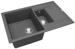 Кухонная мойка Florentina Липси 780К чёрный