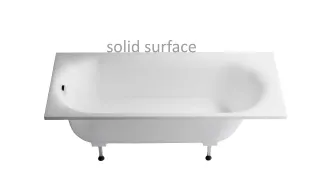 Ванна из искусственного камня Astra-Form Лира 01010094 170x70 см белый матовый