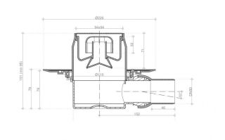 Душевой трап Confluo Standard Tide 1