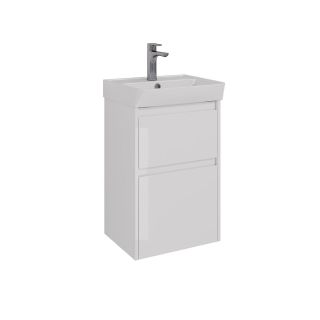Тумба под раковину Lemark Combi LM03C45T 45 см белый глянец