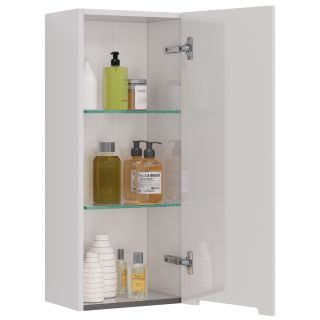 Шкаф Lemark Buno LM04B35PL 35 см подвесной Белый глянец