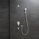 Душевой комплект Lemark Bronx LM3722MW белый