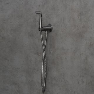 Гигиенический душ со смесителем Lemark Solo LM7171GM графит