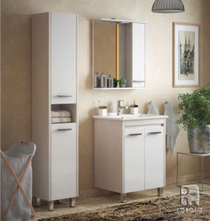 Зеркало-шкаф с подсветкой Corozo Лорена правый 65см лайн SD-00000295