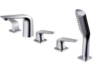 Смеситель на борт ванны Rose R1312 хром